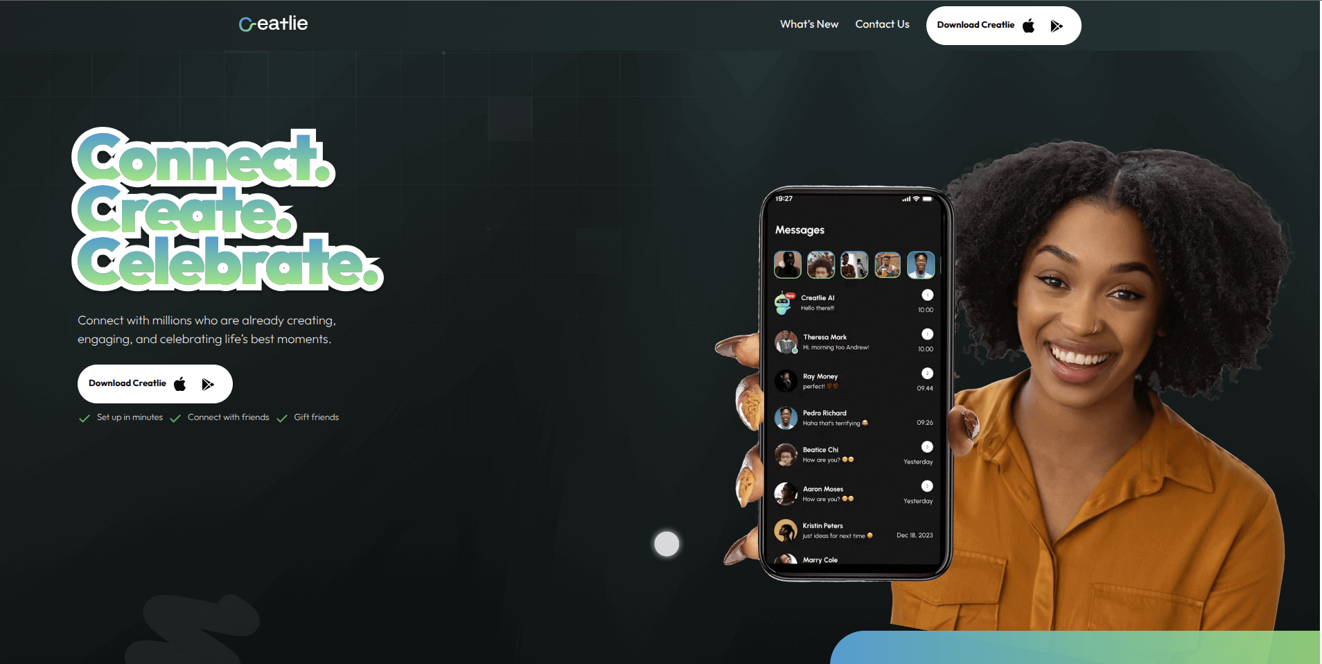 Creatlie Social media platform